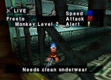 If you get close enough using the Monkey Radar, you can activate a special camera that will let you see some details about the monkey you're pursuing, including their name, attributes, and a piece of trivia. This will be different depending on which region of the game you are playing.